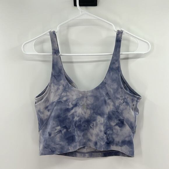 Lululemon Women's Align Tank Top - Diamond Dye Iced Iris Peri Purple - 8 - Picture 5 of 5